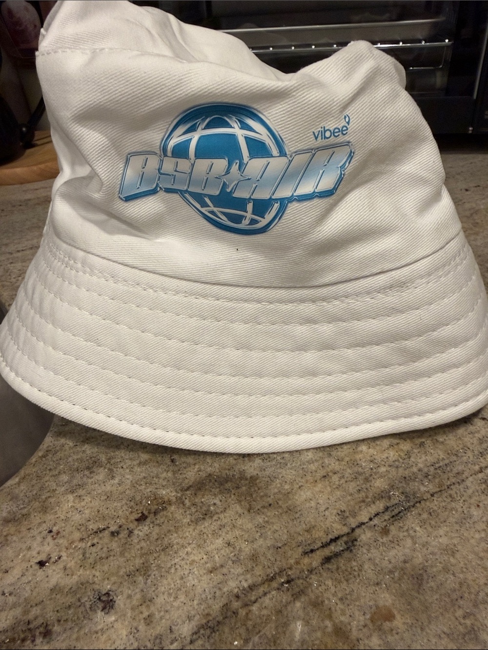 Backstreet Boys Vibee White Bucket Hat